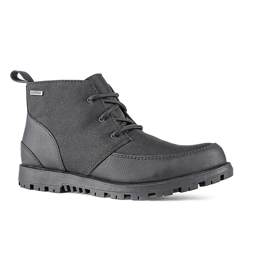 London Fog Men’s Bruin 2 Waterproof Black Chukka Ankle Boots Size 9 US